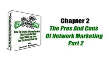 Money Machine Ebook-Chapter 2 Part 2 Create Your Own Residual Income Business