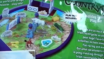 Irish Countryside Breyer Playset Review Mini Whinnies