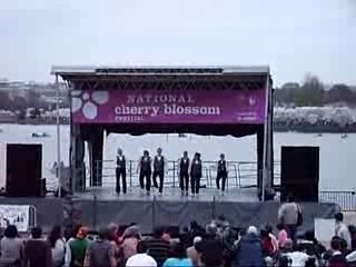 Claquettes au cherry blossom a DC