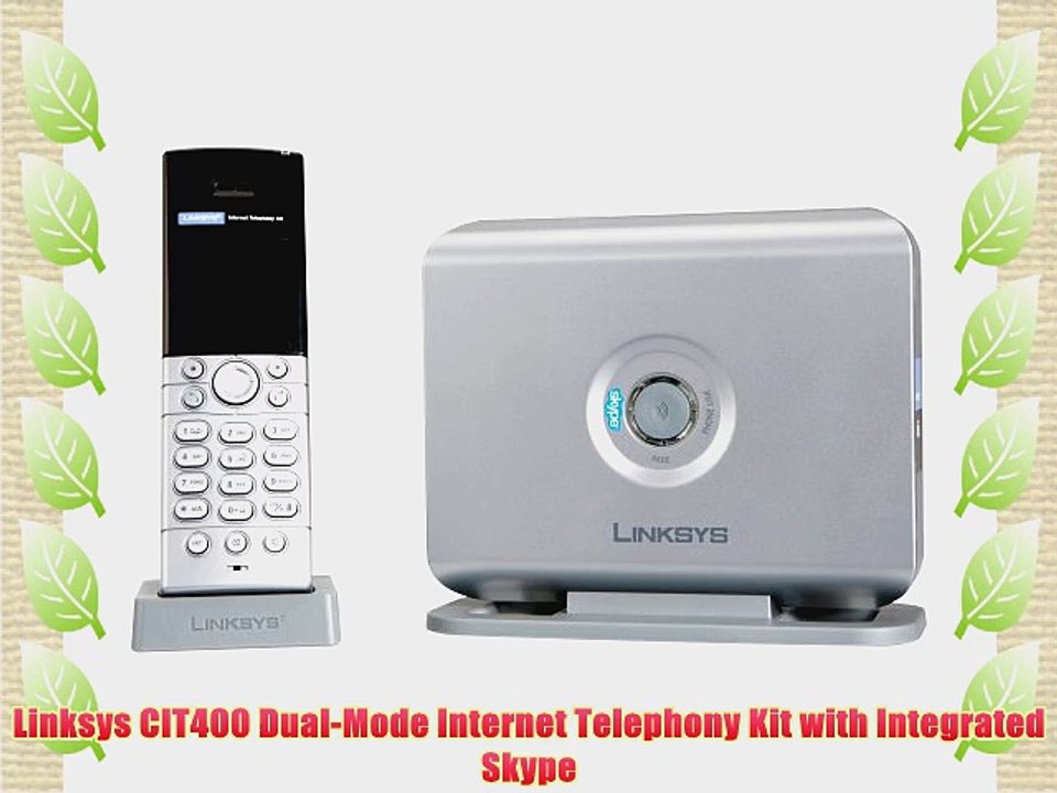 Linksys CIT400 Dual-Mode Internet Telephony Kit with Integrated Skype