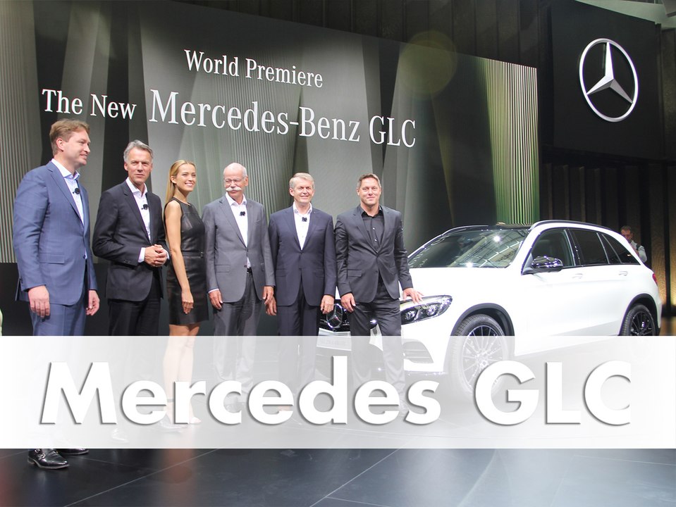 Weltpremiere Mercedes Glc Der Nachfolger Des Glk Video Dailymotion