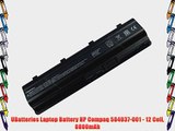 UBatteries Laptop Battery HP Compaq 584037-001 - 12 Cell 8800mAh