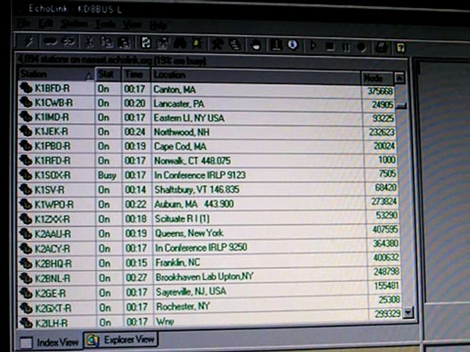 Echolink Settings