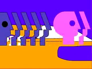 PBS 1993 Dirty Logo Glass ellipse