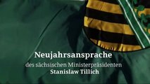 Neujahrsansprache 2015 des sächsischen Ministerpräsidenten Stanislaw Tillich - Gebärdensprache