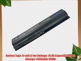 HP Pavilion dv5-1017nr Laptop Battery - New TechFuel Professional 6-cell Li-ion Battery