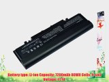 RUBAN (TM) New Laptop Replacement Battery for Dell Inspiron Dell 1520 1720 530s Dell Vostro