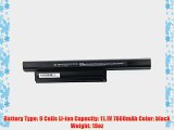 Bay Valley Parts 9-Cell 11.1V 7800mAh New Replacement Laptop Battery for SONY:VGP-BPS22VGP-BPS22A