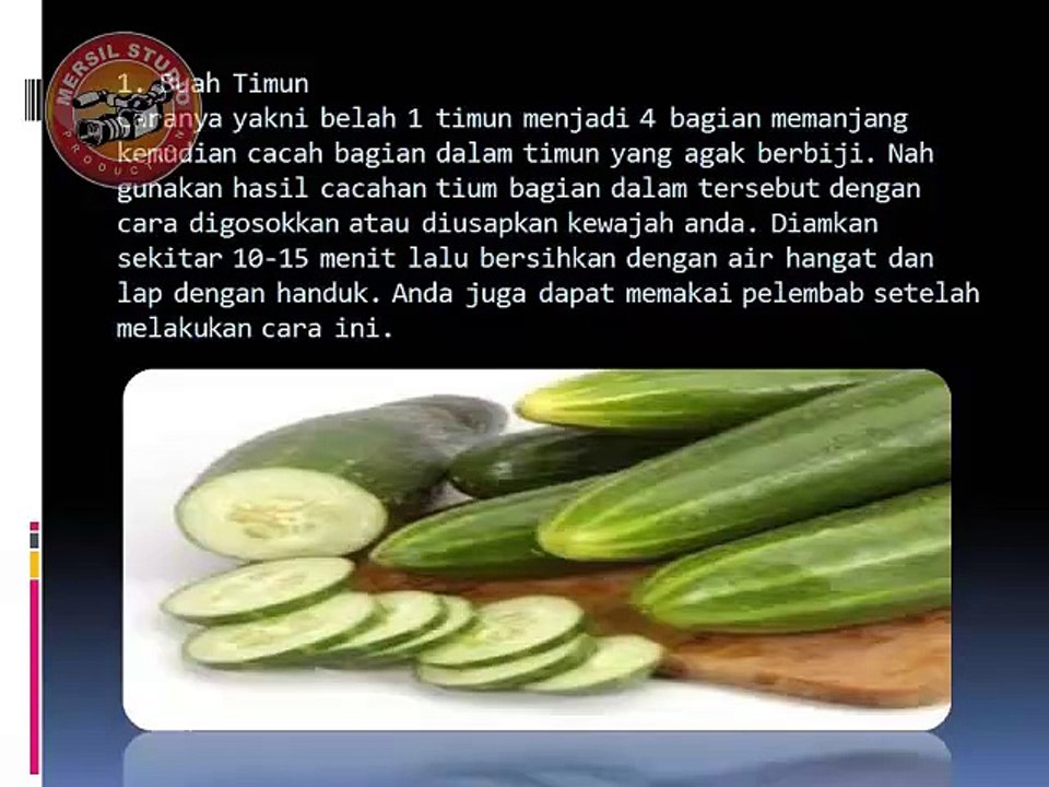 Cara Alami Mengatasi Wajah Berminyak l How To Naturally Overcome The Oily Face