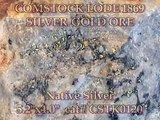 GOLD-SILVER ORE COMSTOCK NEVADA COLLECTABLE FOR SALE