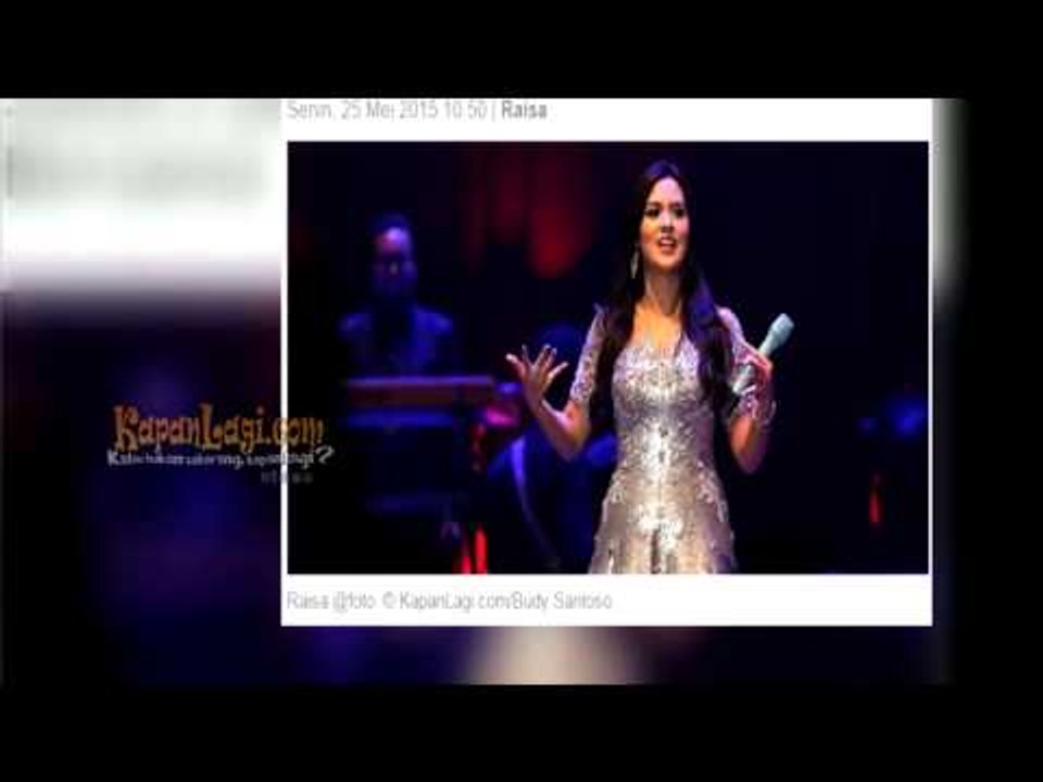 Disebut Sebagai DIVA, Raisa Ucap Amin