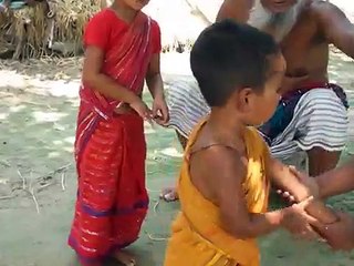 Children funny dance