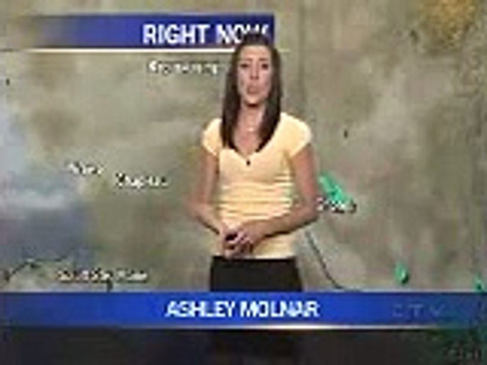 MCTV Weather Girl blooper May 2010