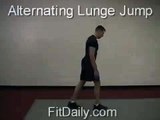 Alternating Lunge Jumps - Exercise Tips