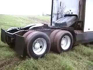 Truck Stuck in Mud at the County Fair
