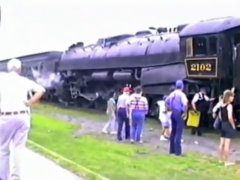 Blue Mountain & Reading 2102 - The Anthracite Express - 1991 Steam Train Excursion