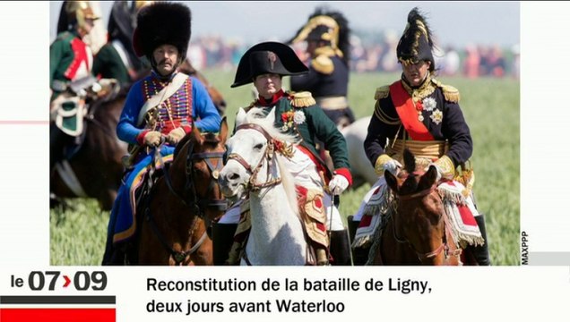 Le Zoom de La Rédaction : Waterloo, on refait la bataille