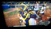 Michigan Softball girls celebrate and perhaps kiss