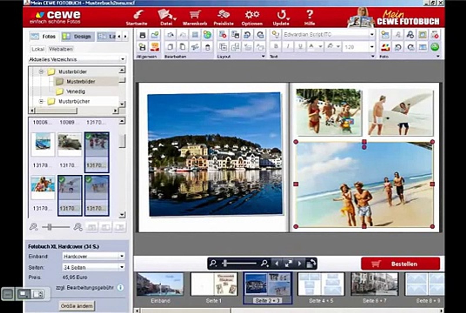Cewe Fotobuch Tutorial Fotos Layout Hintergrunde Video Dailymotion