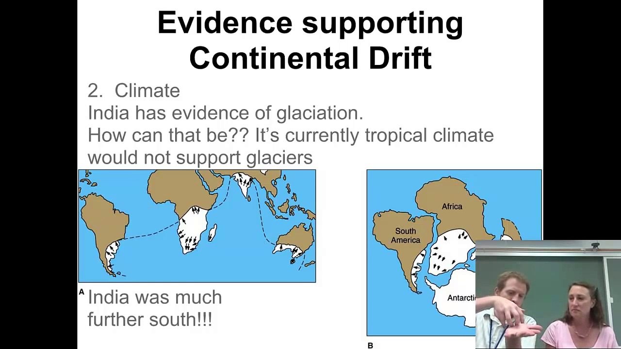 Plate tectonics video1: Wegener's Evidence