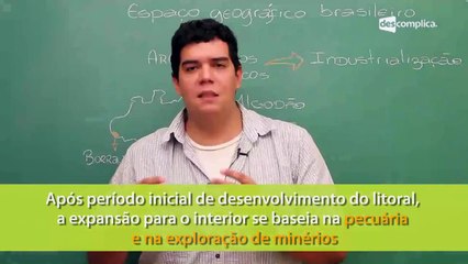 A Formação do Espaço Geográfico Brasileiro - Extensivo Geografia | Descomplica