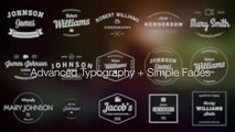 Vintage Logotypes — Videography and Photography - After Effects Logo Stings