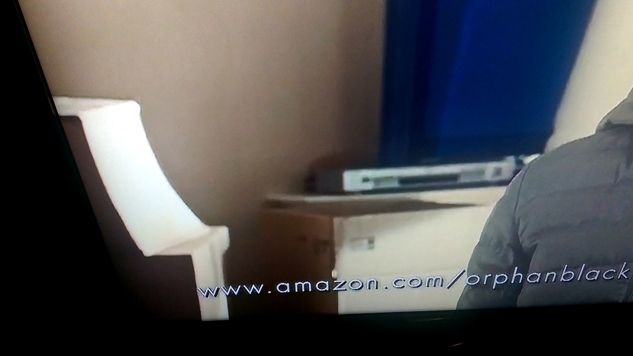 Orphan Black lesbian kiss in commercial