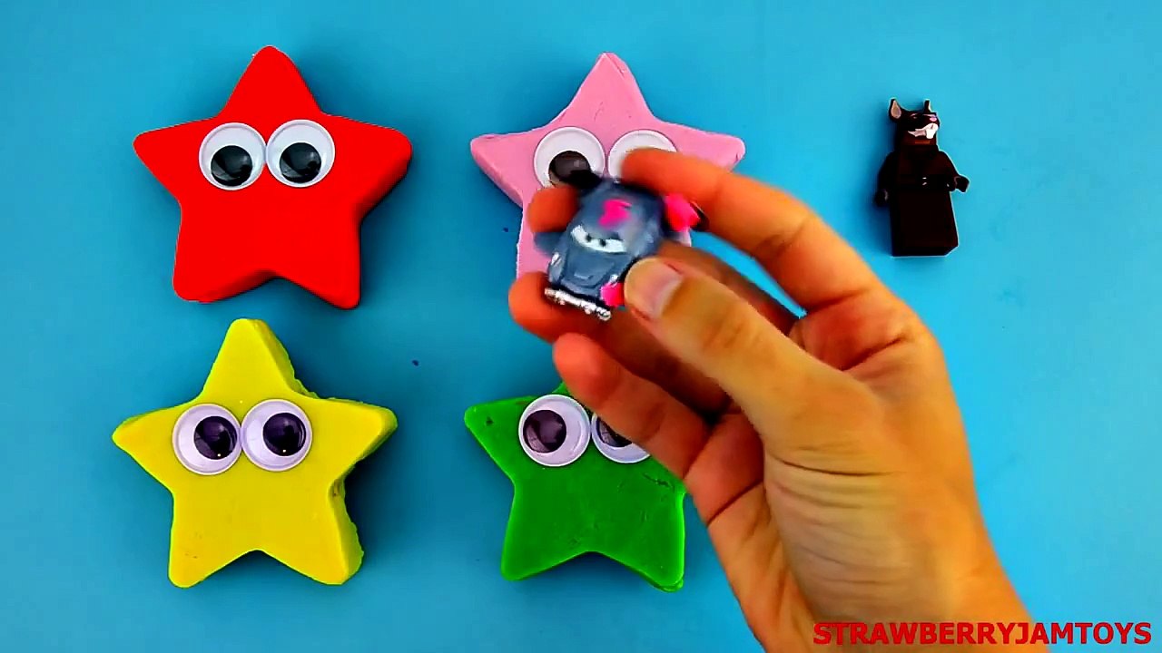 Cars 2 Play Doh Shopkins TMNT 2014 Star Wars Thomas and Friends Surprise Eggs Stars Strawb