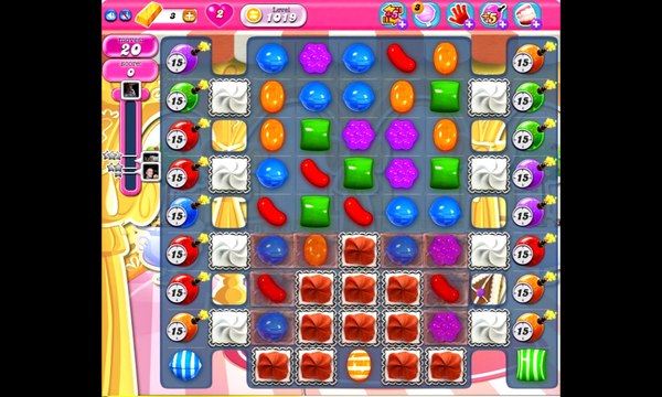 Candy Crush Saga level 1019