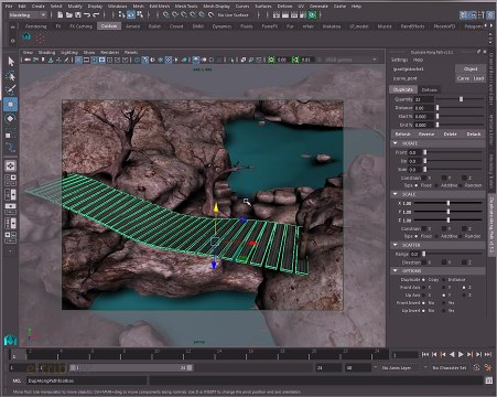 Tuto du Jeudi : Maya - Pont suspendu