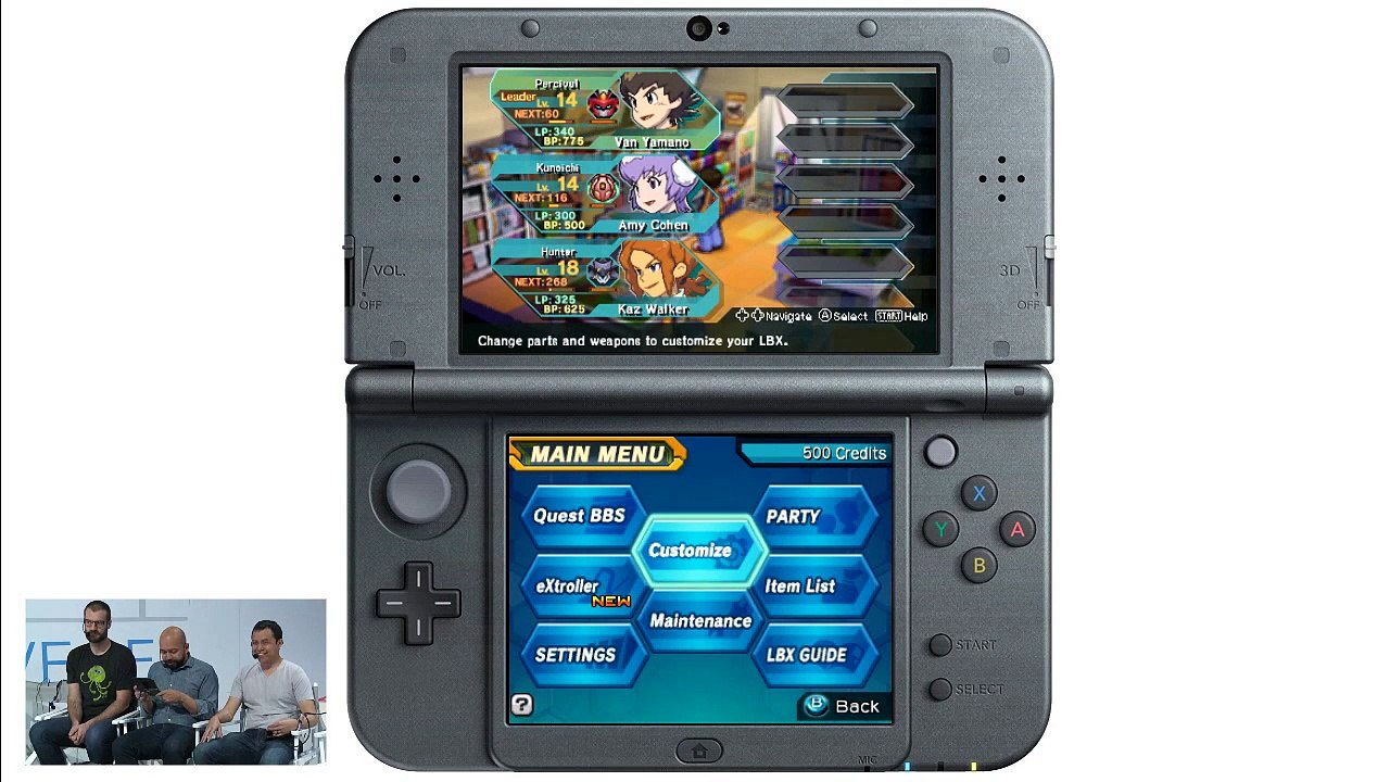 Nintendo Treehouse Live @ E3 2015 Day 2 LBX_ Little Battlers Experience