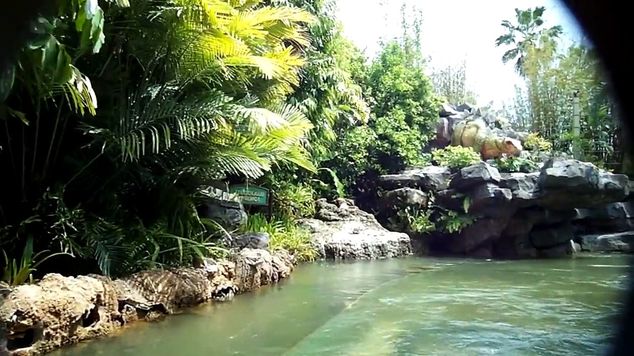 POV Jurassic Park ride front row seat, Universal Studios Orlando