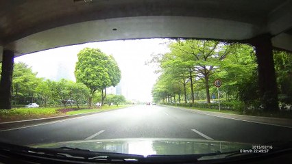 The Best Car Dashcam -- DOME GS98C -- Footage