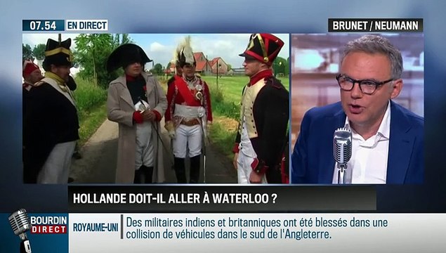 Brunet & Neumann: François Hollande doit-il aller à Waterloo ? - 18/06