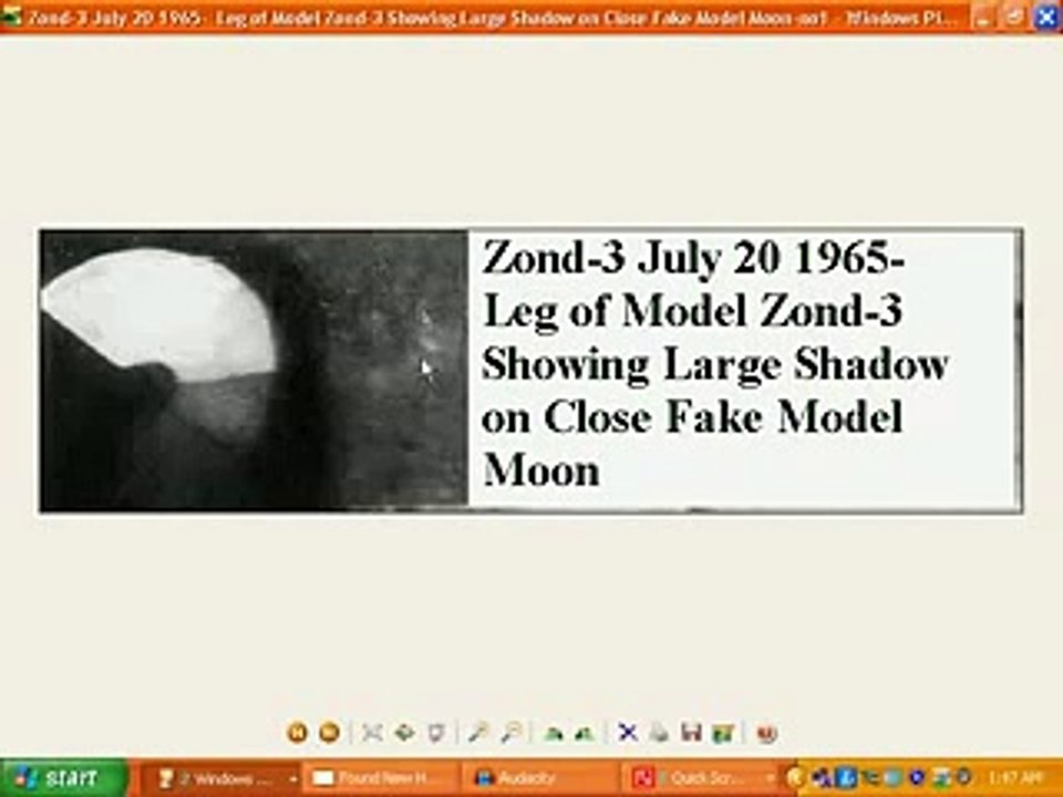 Moon Landing Hoax : Soviet/Russian Photos Faked With Small Models & Quirky Props (1 of 2)