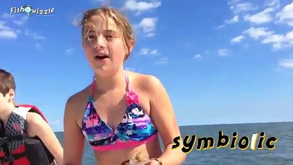 OMG - GIRL catches SHARK and plays with it! HUGE Spottail BASS