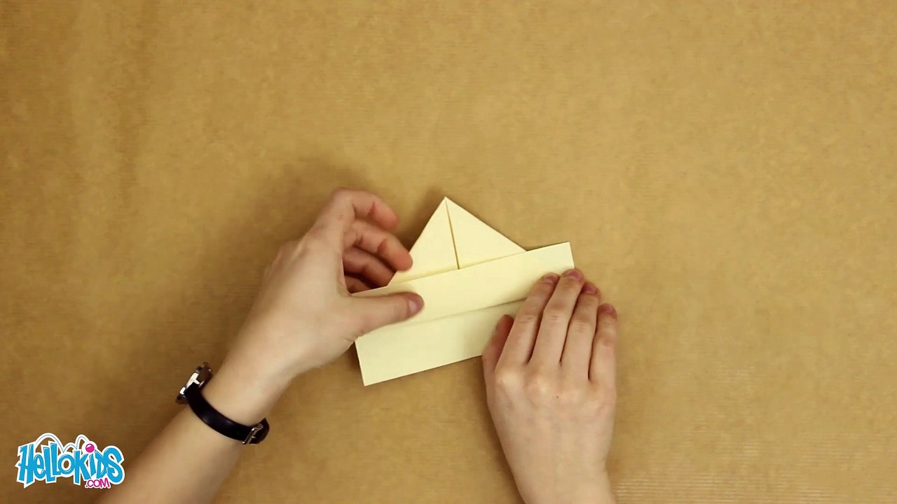 O barco origami