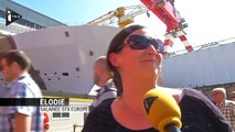 Saint-Nazaire : visite sur le chantier du plus grand paquebot du monde