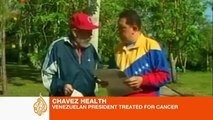 Chavez admits undergoing cancer treatment