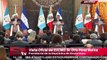 Peña Nieto recibe en Palacio Nacional al presidente de Guatemala / Titulares de la tarde