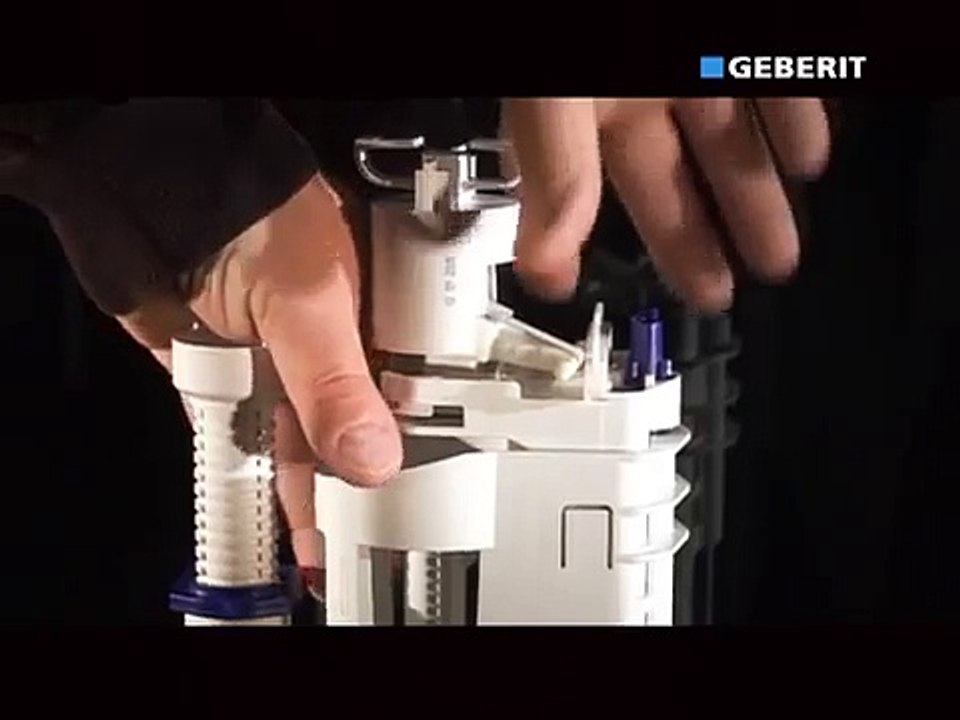 התקנת מנגנון הדחה גבריט עבור אסלת מונובלוק