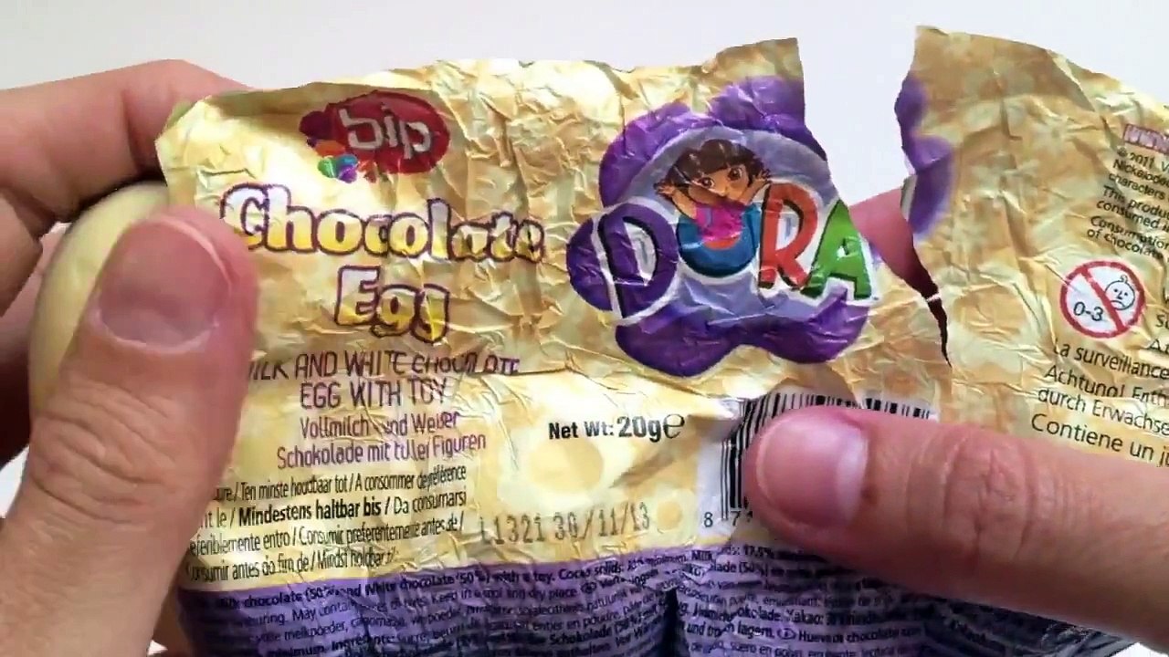 Star Wars, Dora The Explorer and The Lion King Kinder Surprise Chocolate Eggs Unboxing