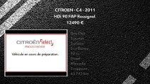 Annonce Occasion CITROëN C4 II HDi 90 FAP Rossignol 2011