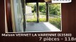 A vendre - Maison - VERNET LA VARENNE (63580) - 7 pièces - 118m²