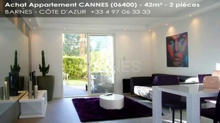 Vente - appartement - CANNES (06400) - 2 pièces - 42m²