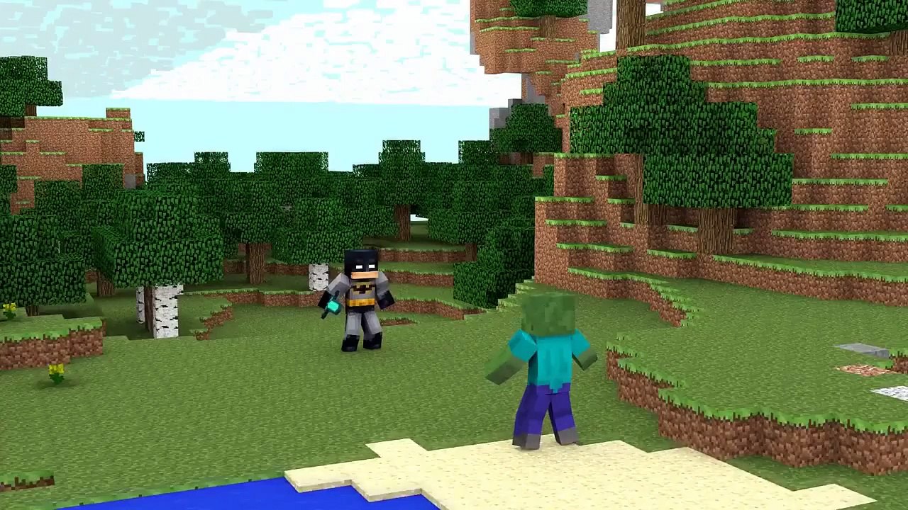 The Cape and Cowl-Minecraft Animation