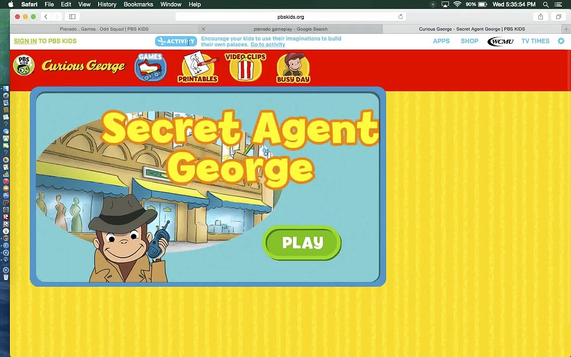 Curious George  Secret Agent George Speed Play