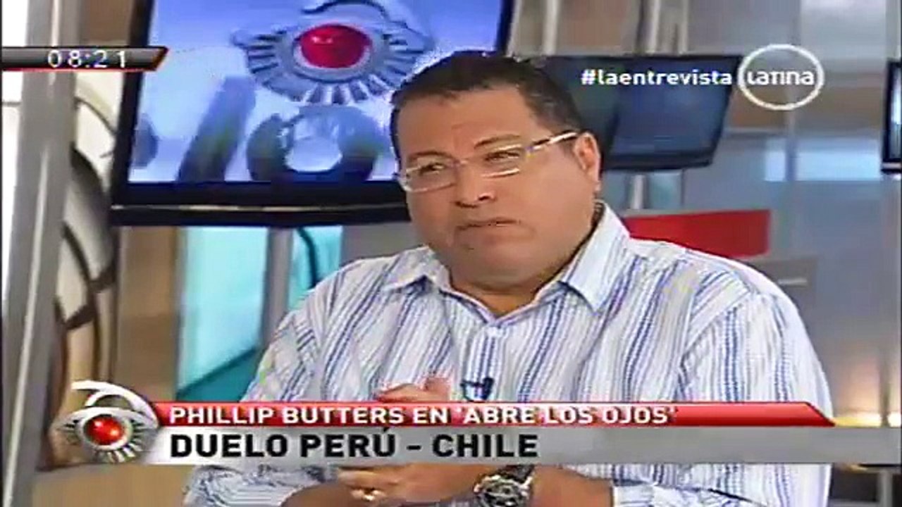 Phillip Butters habla sobre el Peru Chile en Abre Los Ojos con Beto Ortiz 21/03/13