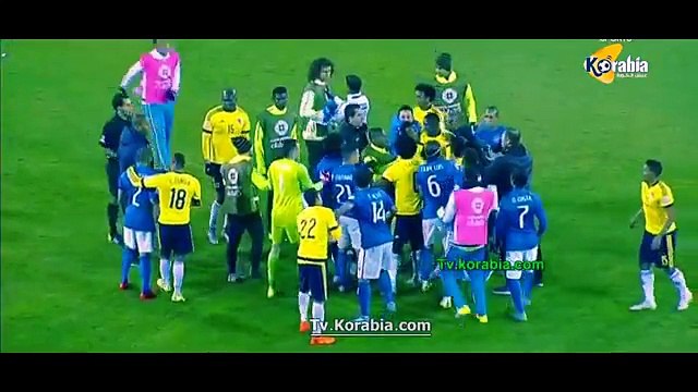 Neymar & Carlos Bacca get sent off, at end of Brazil vs Colombia 0 - 1 Copa America 2015