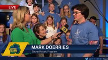 Notre Dame Children's Choir Interview and Performance - Notre Dame Day 2015